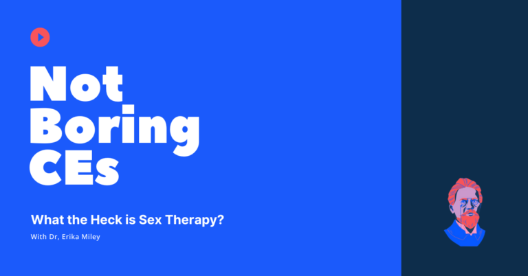 What the Heck is Sex Therapy?